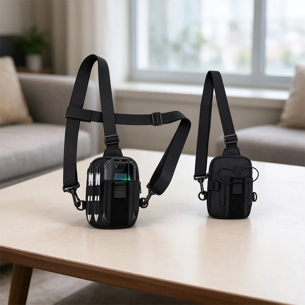 Handheld For Scanner Storage Pouch For Barcode For Scanner Protective Case With Adjustable Shoulder Strap For Scanner Accessory