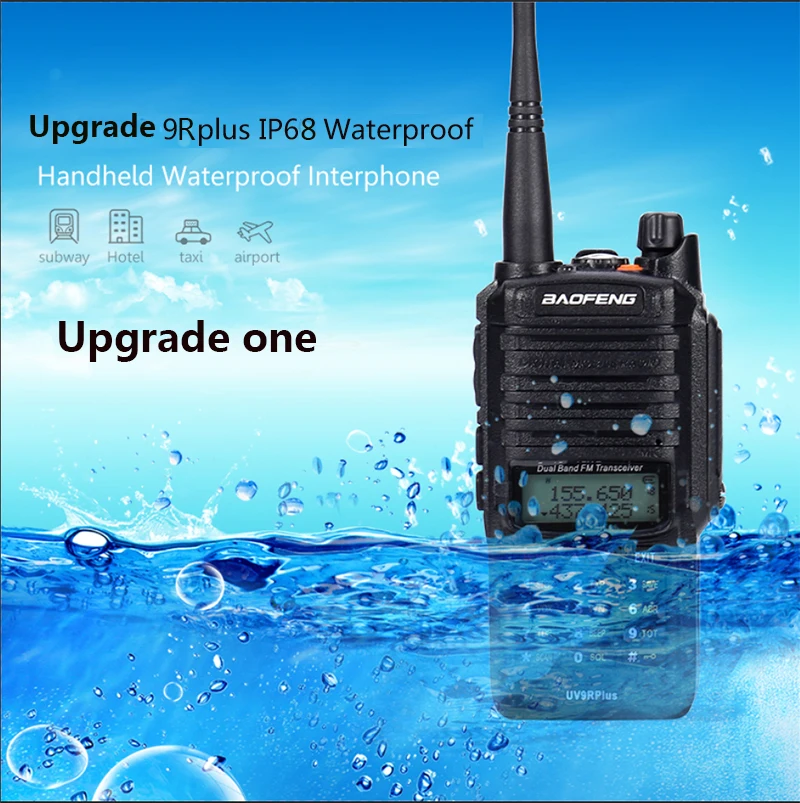 2024 10w Uv 9r Plus 40 Walkie Talkie For Hunting 50 Hf Transceiver Vhf Uhf Ham Radio Long Range Cb Radio Station