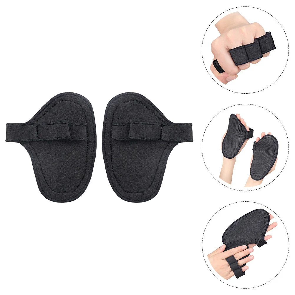 زوج واحد من قفازات رفع الأثقال بنصف أصابع قابلة للتنفس وغير قابلة للانزلاق لحماية راحة اليد للتدريب الرياضي في الهواء الطلق وركوب الدراجات والقيادة