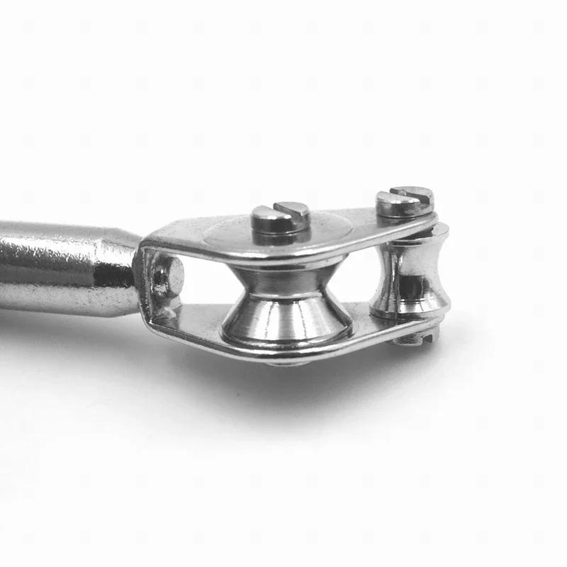 Topranc Fishing Roller Guide Rod Metal Tip Top Fishing Trolling Accessory 1Pcs 5/6/7/8# Stainless Steel Roller Rod Tip Guide view 3