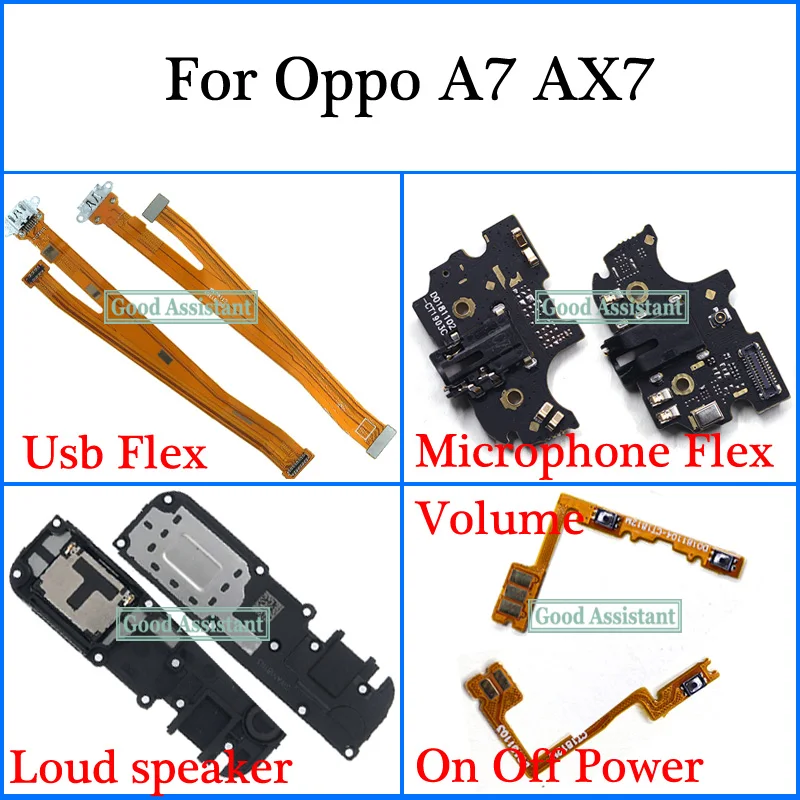 For Oppo A7 AX7 CPH1901 PBFM00 Usb Flex Motherboard cable