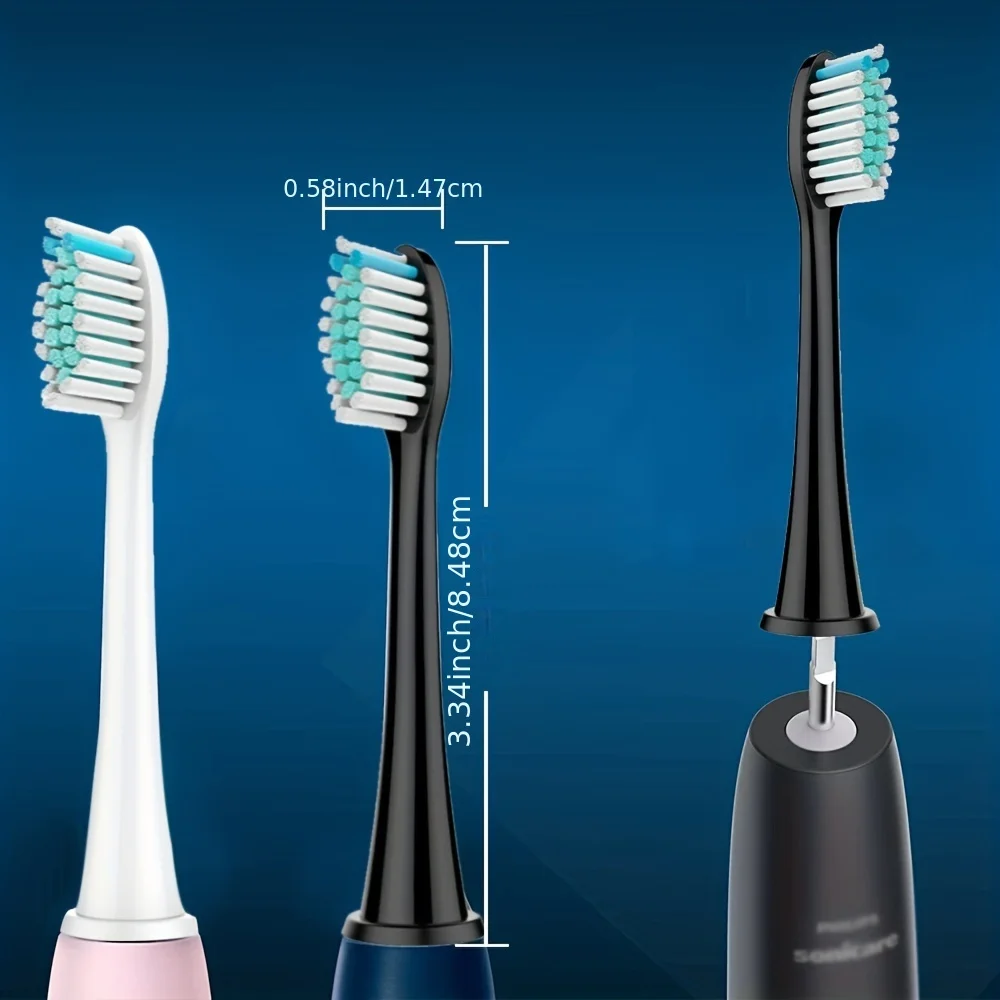 Cabezales de repuesto compatibles con los cabezales de cepillo de dientes eléctrico Philips Sonicare DiamondClean serie HX3/HX6/HX9 HX6064