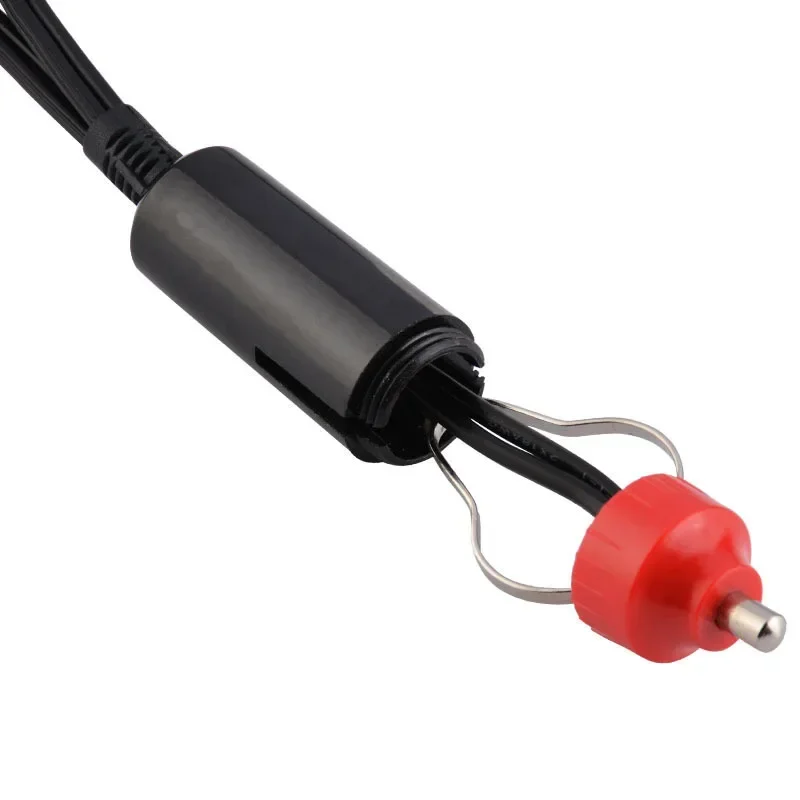 Car Triple Car Dual Port Cigarette Lighter Splitter Female Socket Plug Power Adapter Connector 10A Output Electric Wood