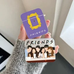 Ctue Best Friends TV Show Off White Bezprzewodowe etui na słuchawki Bluetooth do Airpods 1 2 3 Miękkie etui do AirPod Pro 2 Fundas