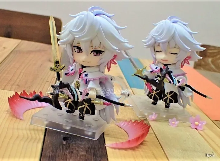 

【SF】В наличии оригинальные оранжевые Rouge Nendoron 970 DX Fate Grand Order Merlin фигурки аниме коллекция подарок