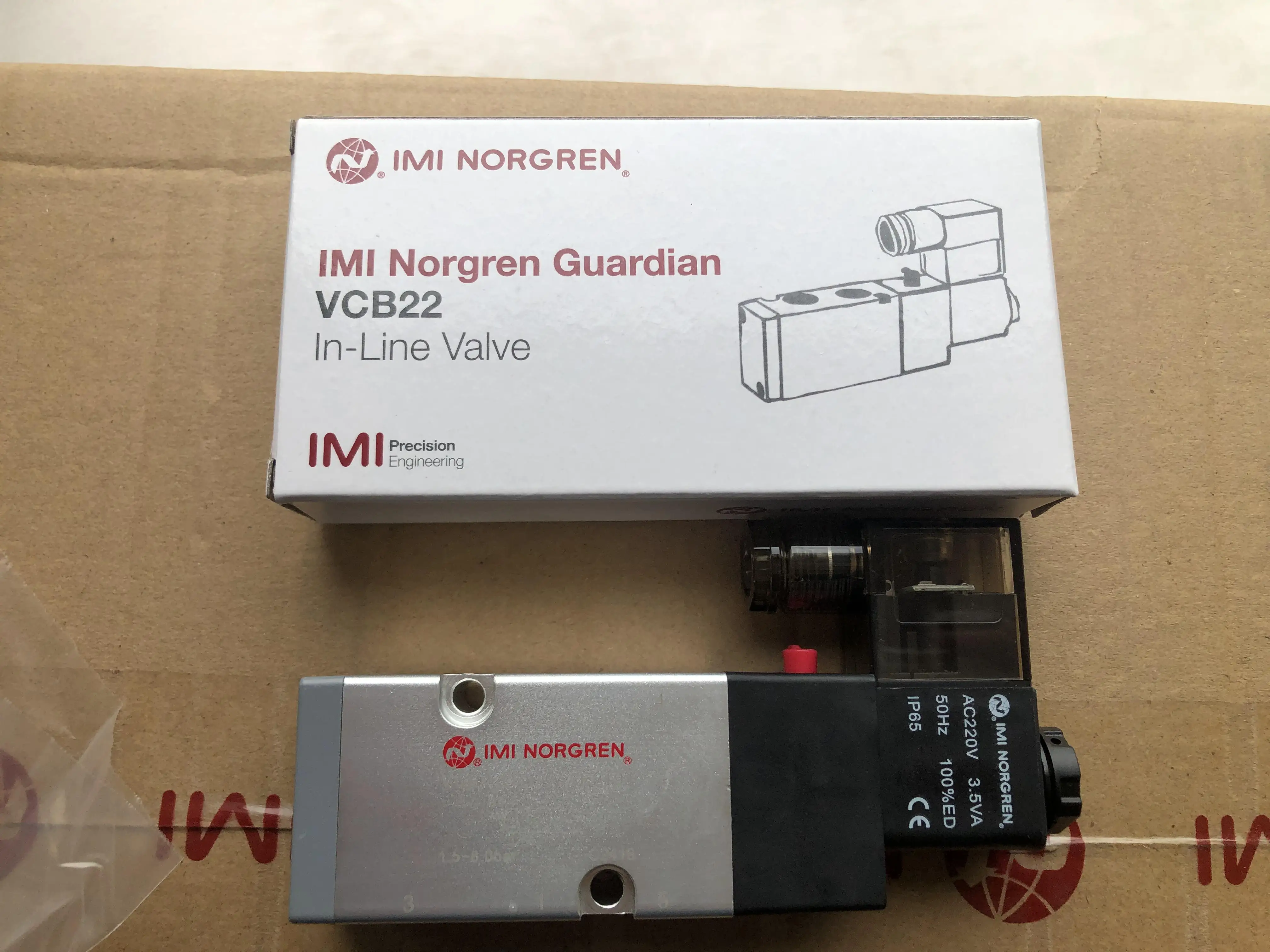 VCB22C517A-AE219J Two-position Five-way Single-control Solenoid Valve VCB22C