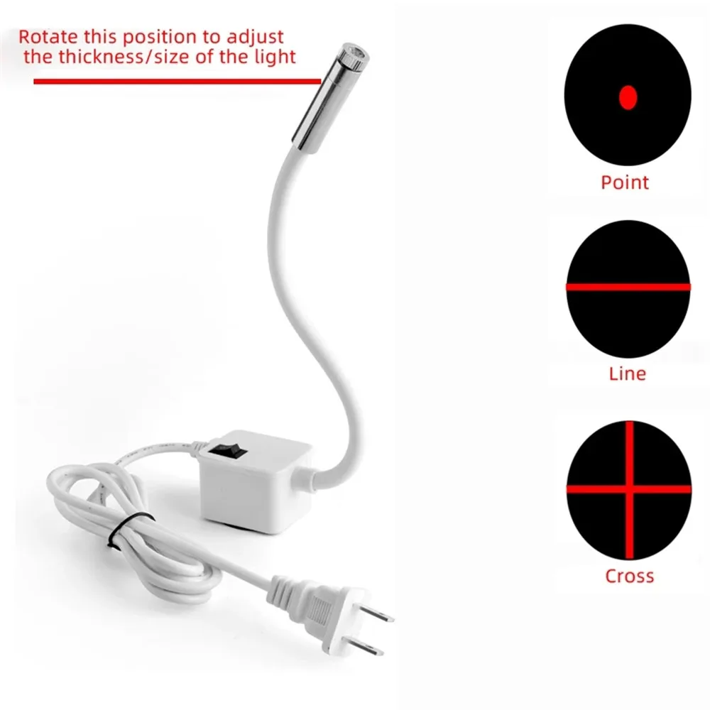 Garment Factory Cutting Bed Red Light Big Cross Line Laser Long Word Laser Infrared Positioning Light Dual-purpose Laser Light