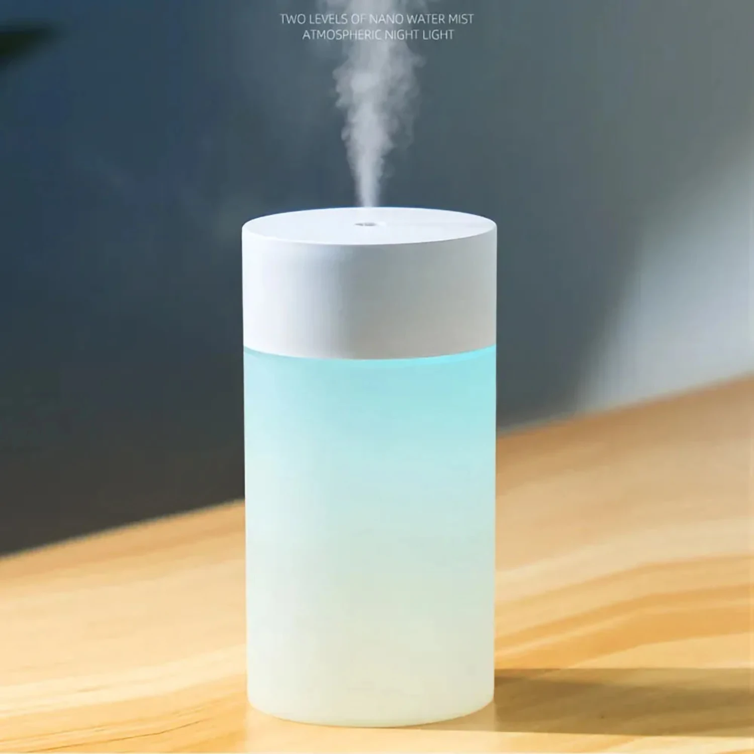 Experience the invigorating and stylish touch of this sleek mini ultrasonic USB air humidifier diffuser! Enhance any space with 