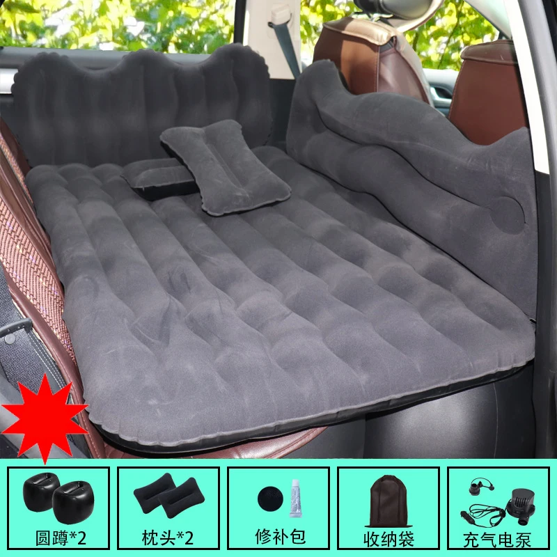 16 Styles Car Split Vehicle-Mounted Inflatable Mattress Bed Soft Comfortable Travel Bed Car Auto SUV Trunk Mattress Universal