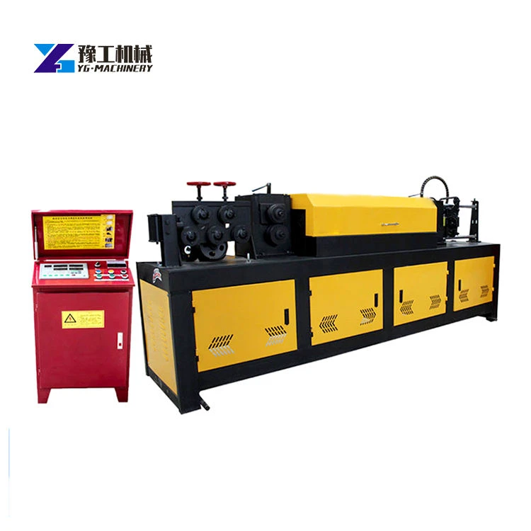 CNC-rebar Straightening and Cutting Machine GT4-10 Model for Efficient Rebar Coil Processing