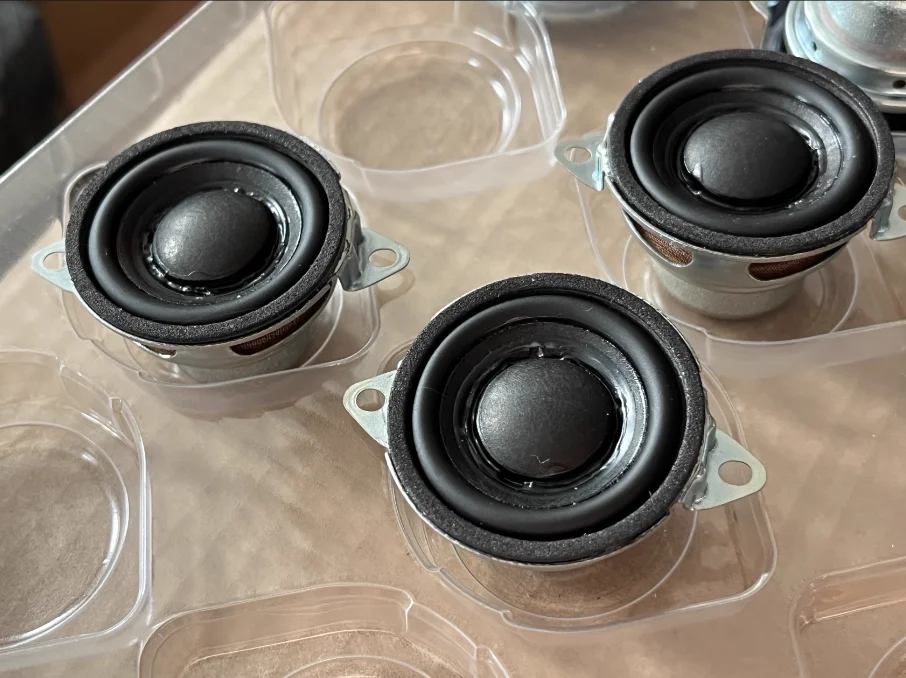 GHXAMP For Harman Kardon AURA STUDIO 1st 2nd Generation Speaker Units Folding angle 1.5 inch 40MM repair 2OHM 2PCS
