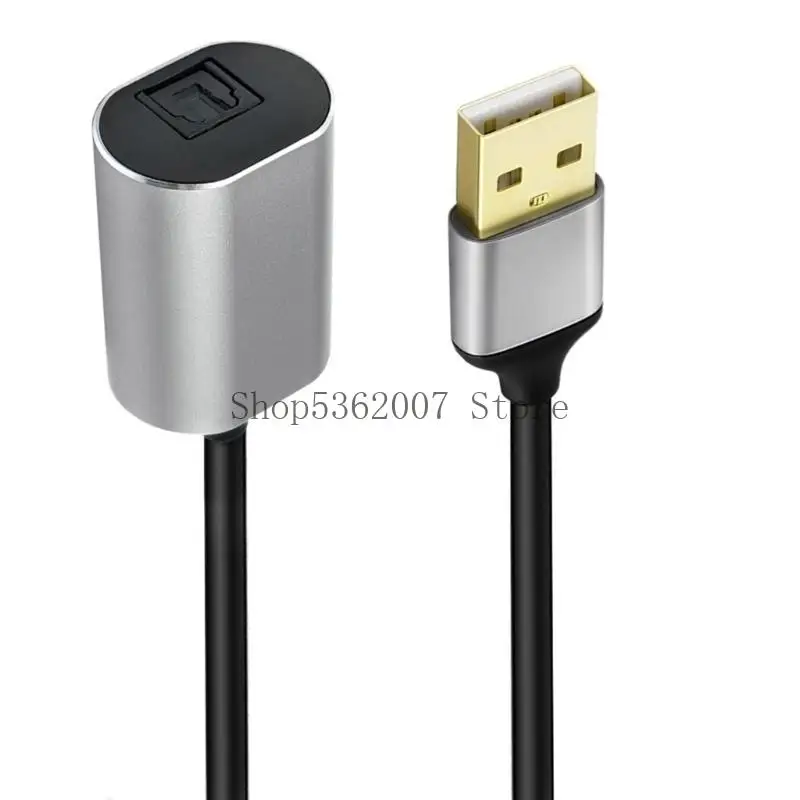 USB A TO Sound Adapter USB A ke SPDIF Konektor Konverter Digital Wanita untuk Komputer Laptop Home Theatre Accessories 40JB