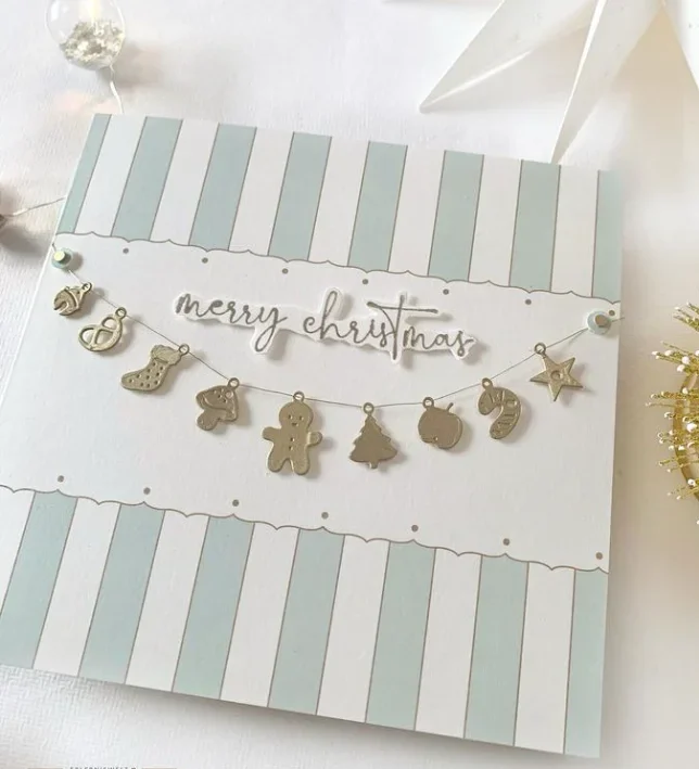 

New metal cutting dies cut die mold Christmas tag series Scrapbook paper craft knife mold blade punch stencils dies