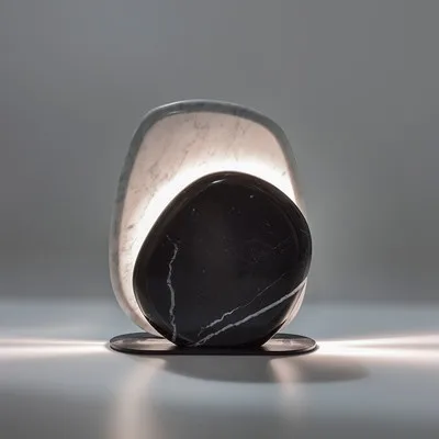 Postmodern marble table lamp Nordic bedroom bedside creative fashion designer creative decorative table lamp