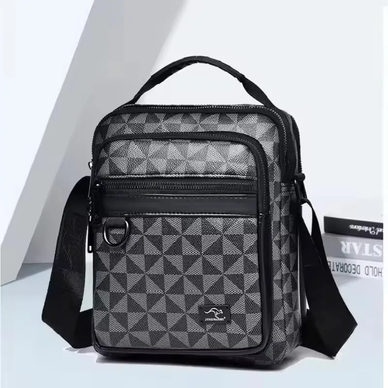 

Роскошный брендовый деловой рюкзак, новая мужская сумка, высококачественная сумка через плечо, мужская сумка, сумка на плечо, многофункциональная мужская дорожная сумка