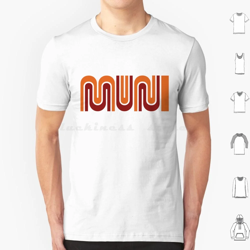 Muni Vintage Bus Logo T Shirt Men Women Kids 6xl Muni Vintage San Francisco Public Transit California Market Street Bay Area