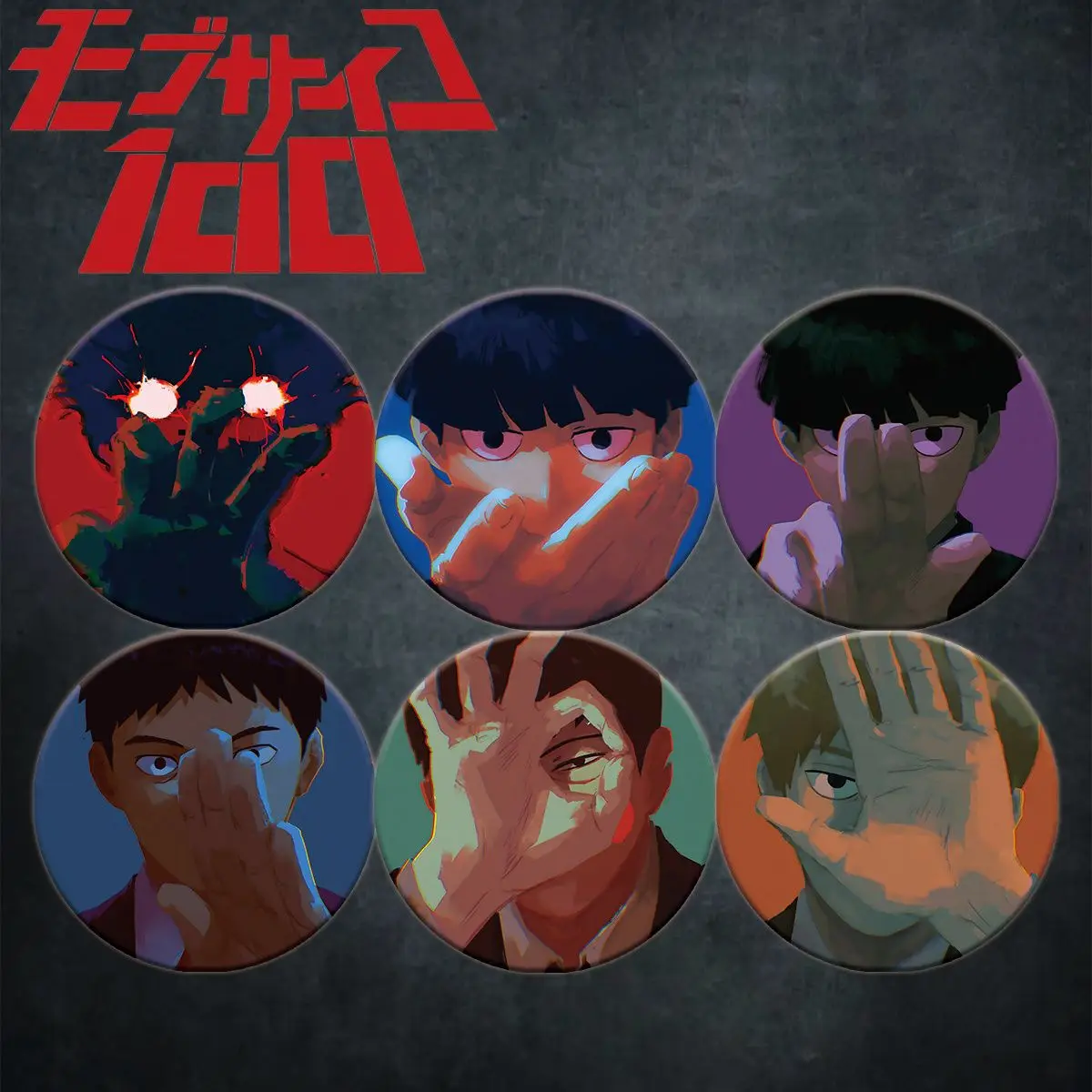 

Аниме Mob Psycho100 Dimple Reigen Arataka Косплей Аниме мультфильм жесть значок эмблема мультяшная брошь подарок на Хэллоуин