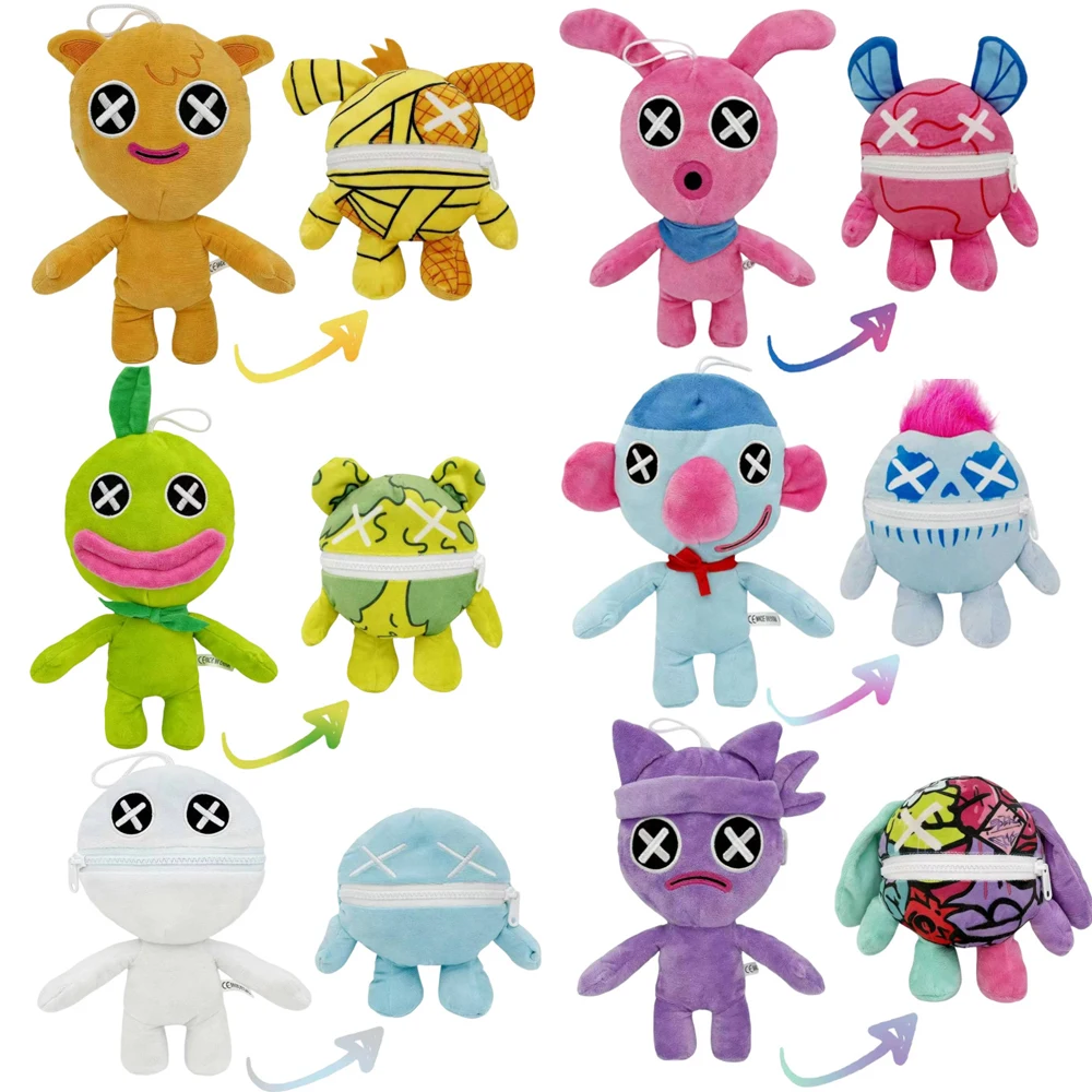 

Anime Game Wrongside Outimals Plush Doll Cute Kawaii Peripherals Wrongside Stuffed Plushie Toy Birthday Christmas Gifts