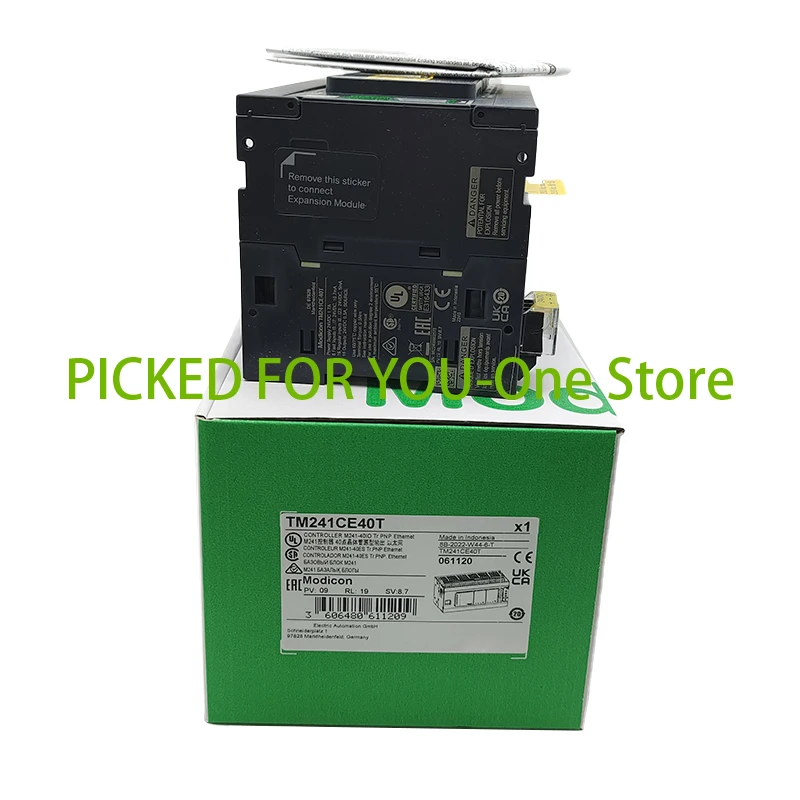 

Original Brand New TM241CE40T PLC Controller Module One-year Warranty Fast Delivery.