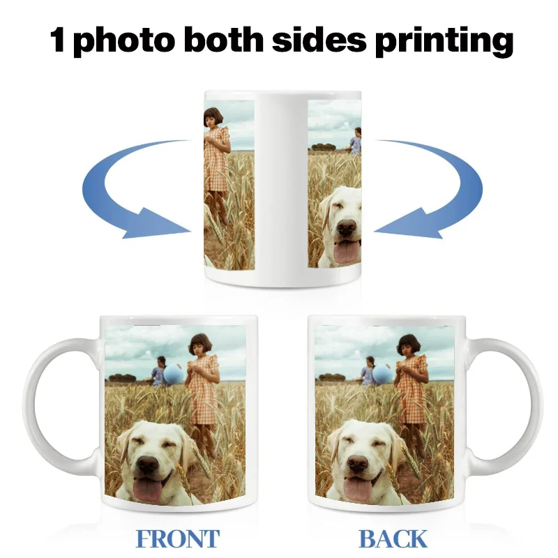 Personalisierte Tasse - Individuelle Kaffeetasse mit Fotos & Text - Einzigartiges Geschenk für Jahrestag, Valentinstag und Muttertag – Detail 6