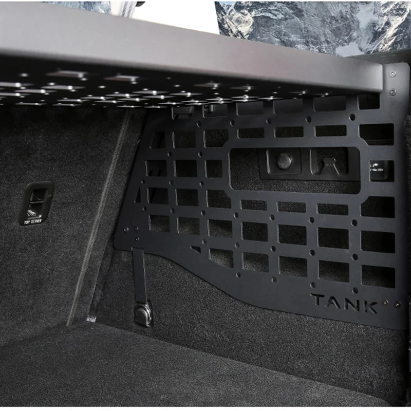 Great Wall GWM WEY Tank 300 Trunk Storage Rack Left And Right Storage Rack Special Interior Accessories For Modification