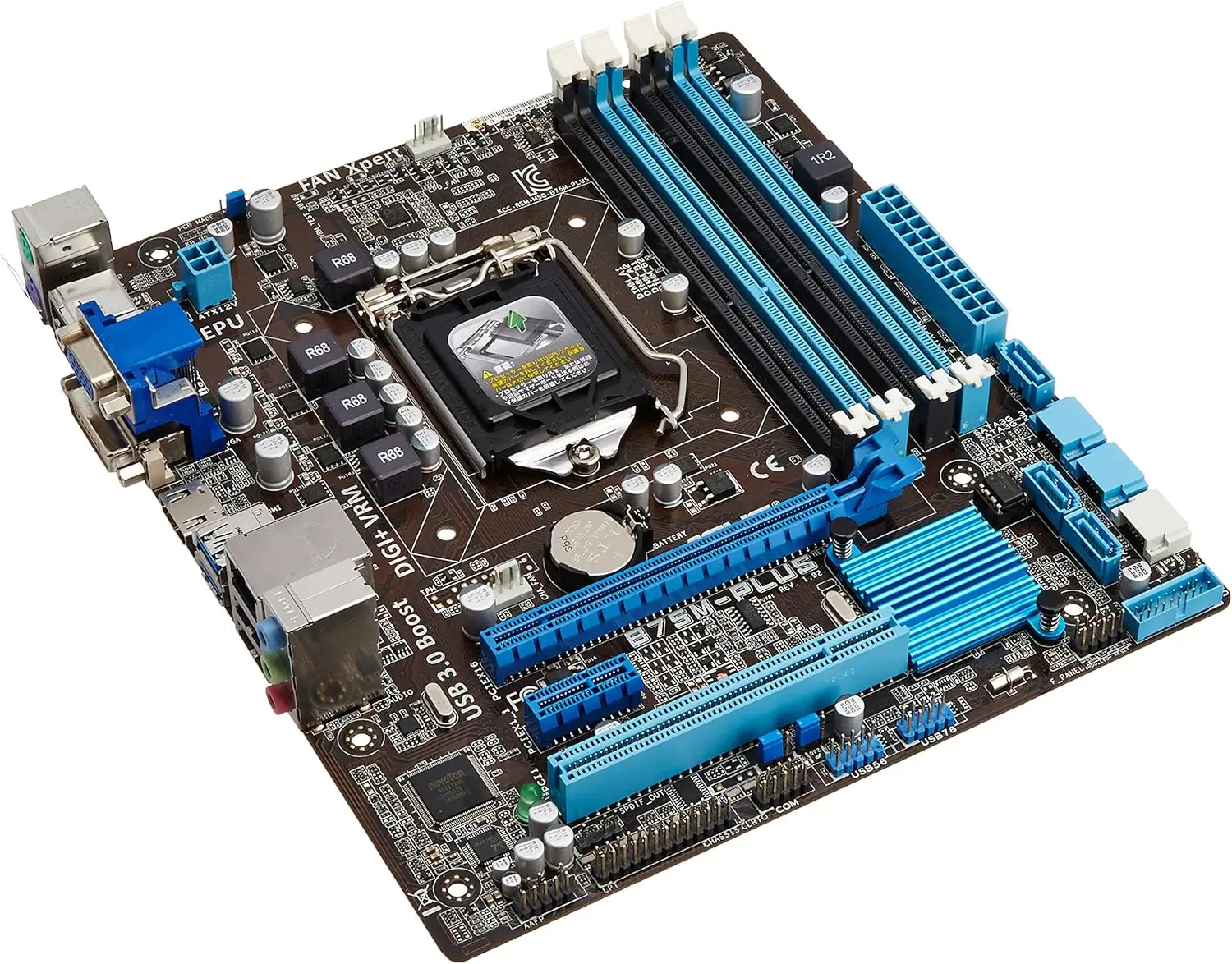 ASUS B75M-PLUS Motherboard LGA 1155 Intel B75 2×DDR3 16 GB unterstützt Core i3-2130 G2020 3240 2320 3570 3770 G540 CPU Micro ATX