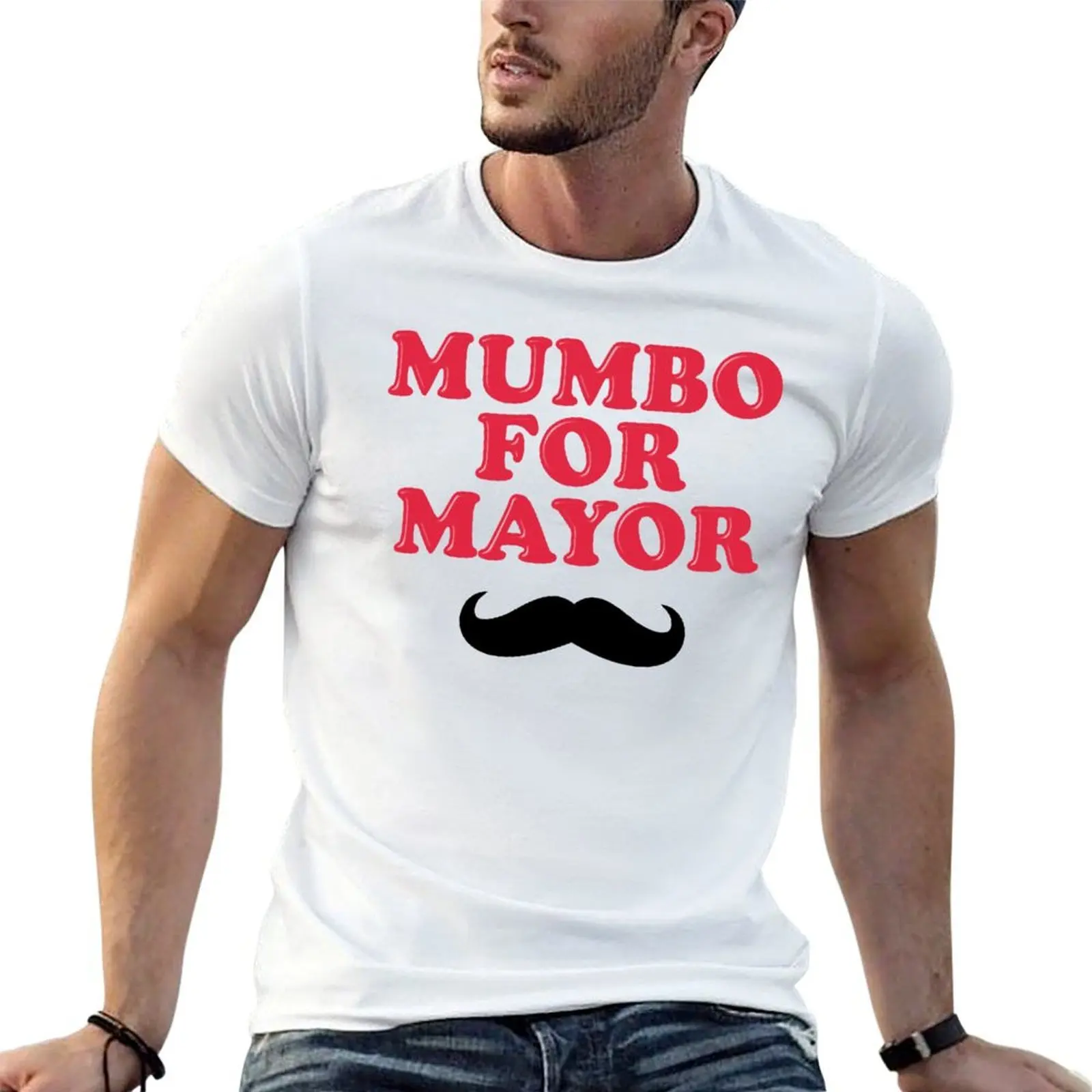 

Mumbo For Mayor T-Shirt printed t shirts for man t shirt man plain man graphic t shirt T-shirt