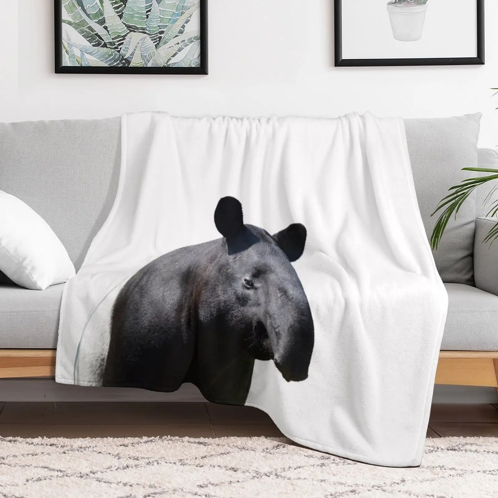 The Most Handsome Tapir in the World Throw Blanket For Sofa Thin Bed Fashionable christmas decoration Sleeping Bag Blankets