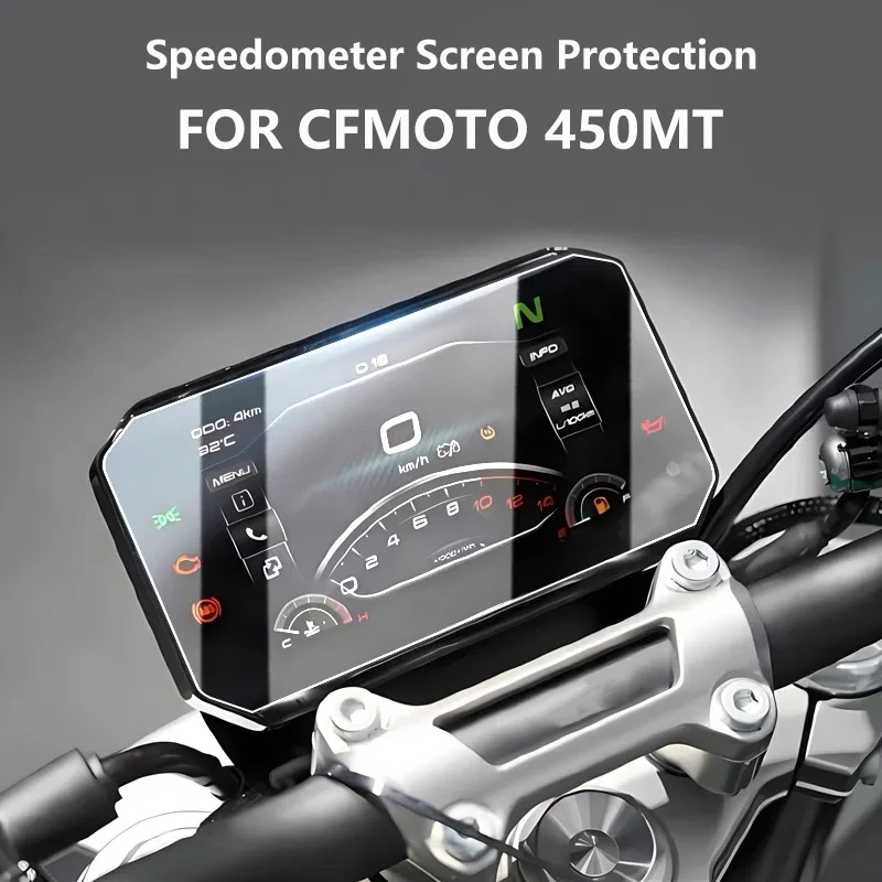 For CFMOTO CF 450MT MT450 MT 450 MT 2021-2024 2023 Speedometer Cluster Screen Scratch Protection Film Dashboard screen Protector