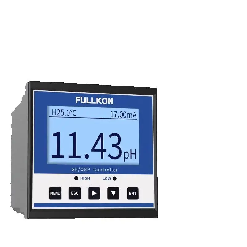 Medidor de pH industrial on-line, controlador de pH, detector de condutividade, sensor, sonda de eletrodo, medidor de acidez ORP