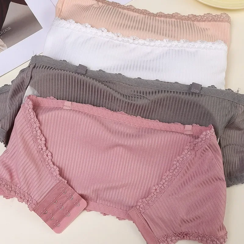 Sexy jednobarevné podprsenky Crop Top Dámské spodní prádlo bez ramínek pro ženy Tube Top Spodní prádlo Soild Color Bezešvé Neviditelná braletka - náhled 6