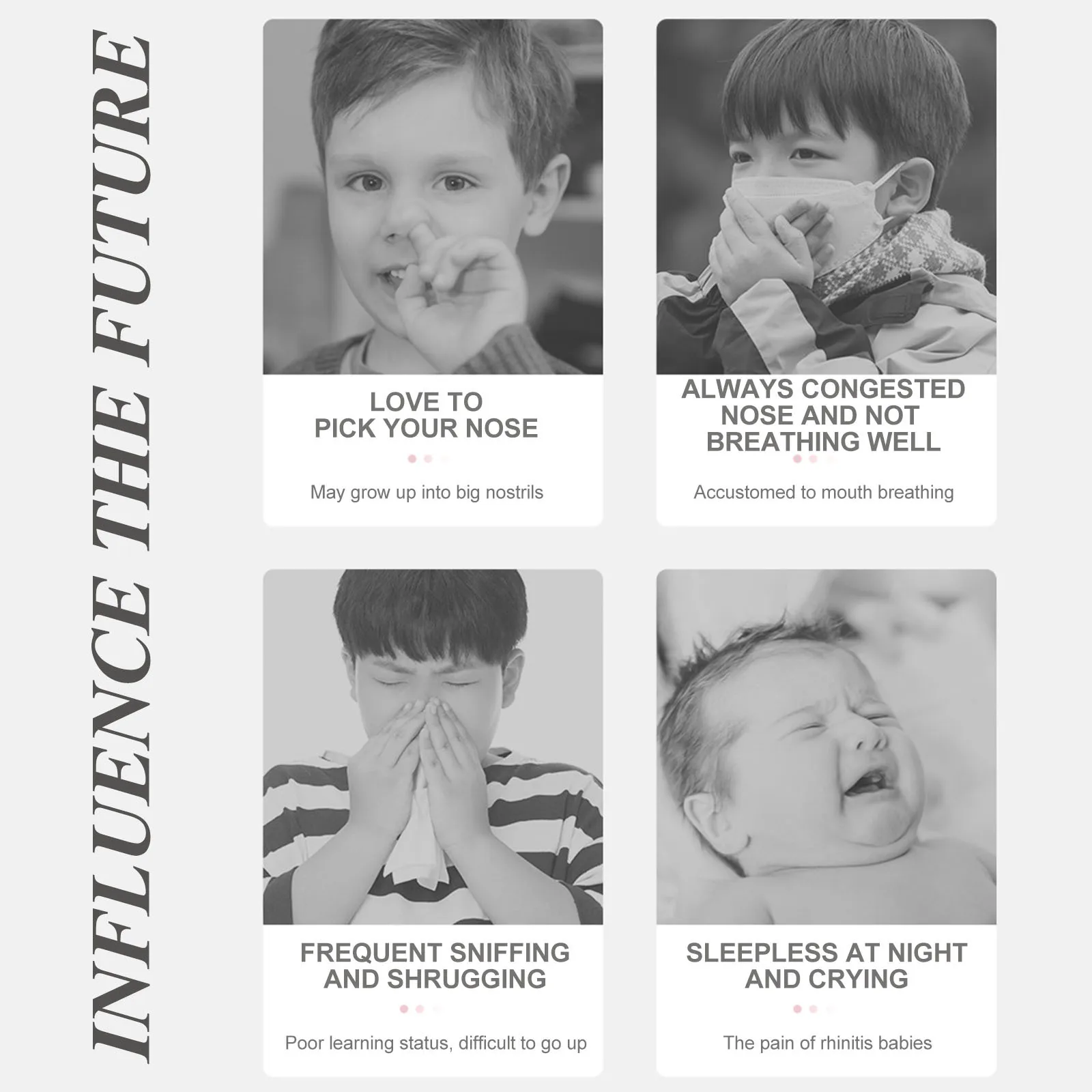 2 قطعة زجاجات غسيل الأنف للرضع جهاز تنظيف الأنف البلاستيكي المحمول سهل الاستخدام أدوات شطف الأنف اليدوية للأطفال الرضع #4