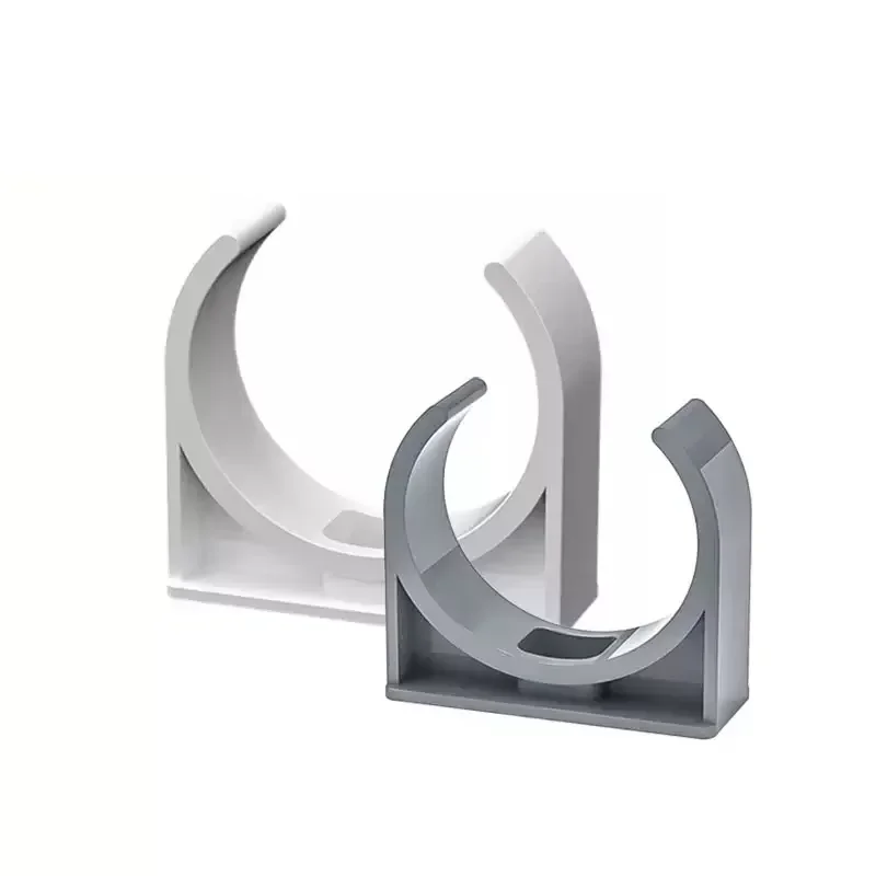 5-40PCS 16mm 20mm-40mm Water Pipe Clamp PVC Pipe Support Garden Irrigation System Accessory Watering Connector Pipe Hook Wall