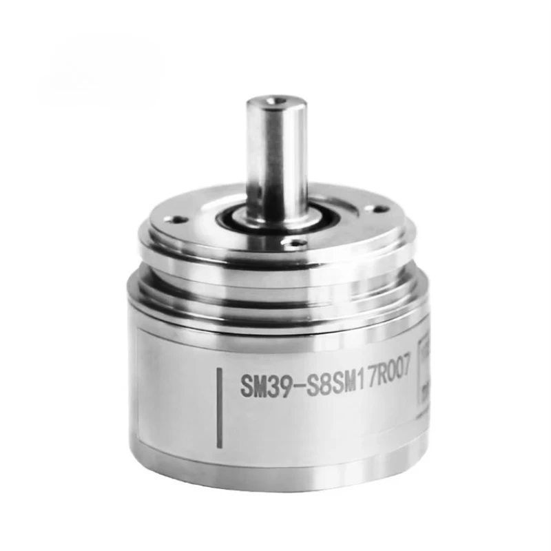 SM39 Optical Rotary Encoder 24/56 Bit Absolute SSI Biss-C Single/ Multiturn CCW IP65 Solid Shaft Rotativo
