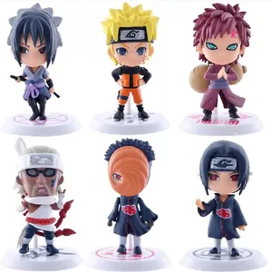 Naruto Sasuke Gaara Uchiha Madara Figur, 2 Style Persönlichkeitsbasis-Mini-Sticks, 7-8 cm, 6 Stcs pro Los 8 Hauptverkäufe Naruto Sticks - №2
