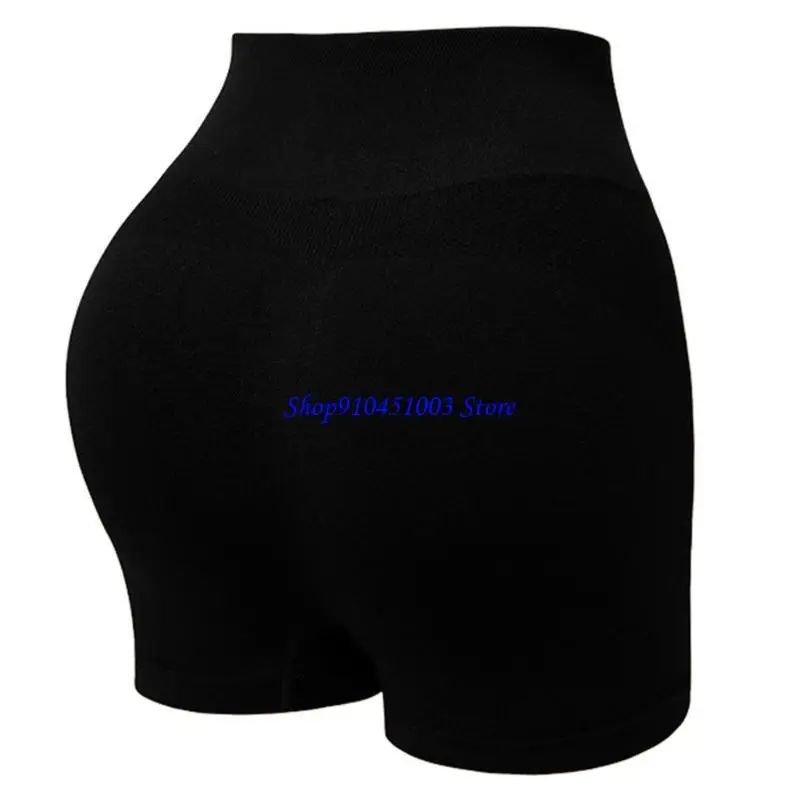

77HC Yoga Shorts High Waist Belly Control Design Fitness Training Short Pants