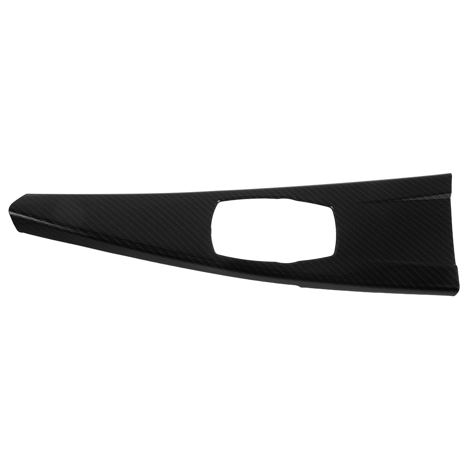 

Car Decoration Trim Panel Cover Multi-Media Button Sticker For Console Dash Sturdy Abs Material Easy Installation