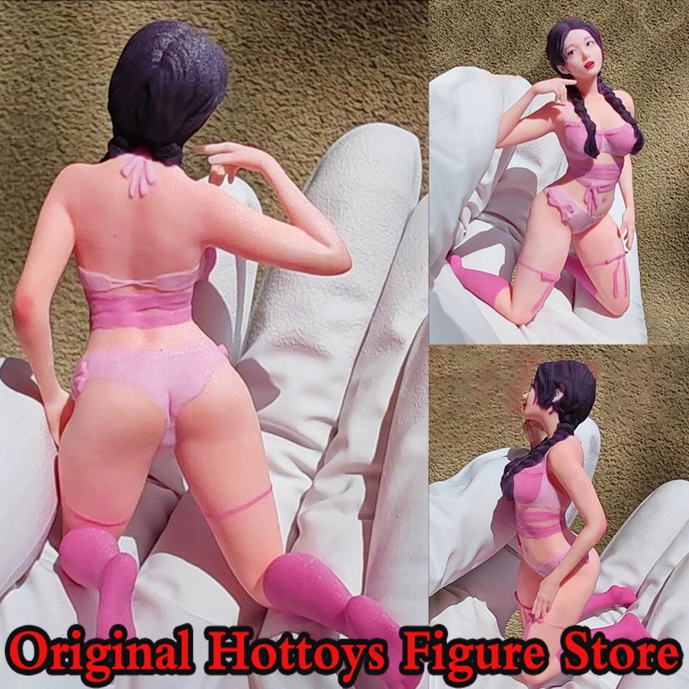 

В наличии 1/18 масштаб женщина-солдат игривая милая девушка скульптура орнамент полный набор около 6 см экшн-фигурка модель куклы подарки