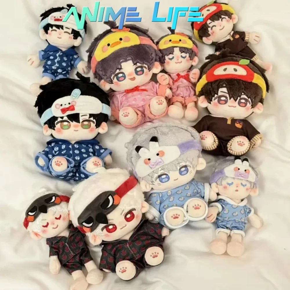 

Love and Deepspace Xavier Zayne Rafayel Sylus Caleb Sweet Dream Sleep Suit For 10cm 20cm Toy Stuffed Eye Mask Doll's Clothes