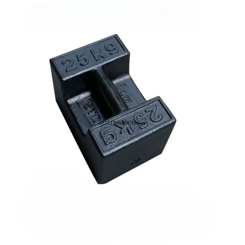 20kg 25kg Lock Type Cast Iron Weight, Stainless Steel Calibrated Test Weight for Elevator Crane Load Inspection