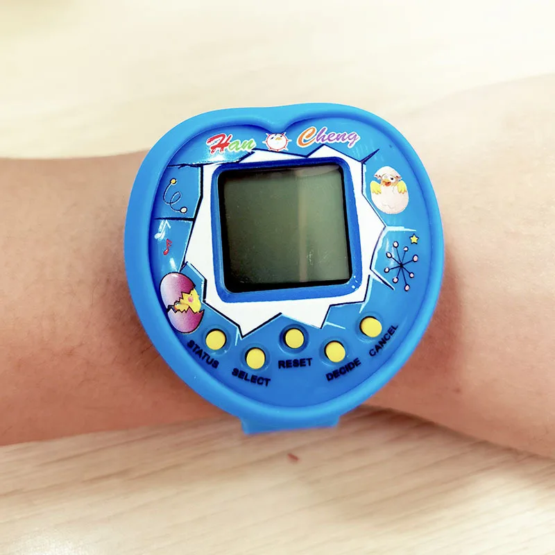 New Electronic Pet Watch Nostalgia Game Toys Children's Virtual Raising Can Be Interactive Pet Game Machine Watch Toys