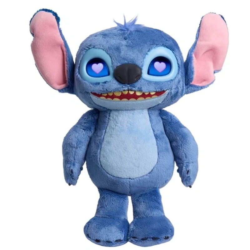 دمية ليلو وستيتش الأصلية بصوت كبير وخفيفة عاطفية تفاعلية من القطيفة هدية لعبة أطفال لطيفة وممتعة