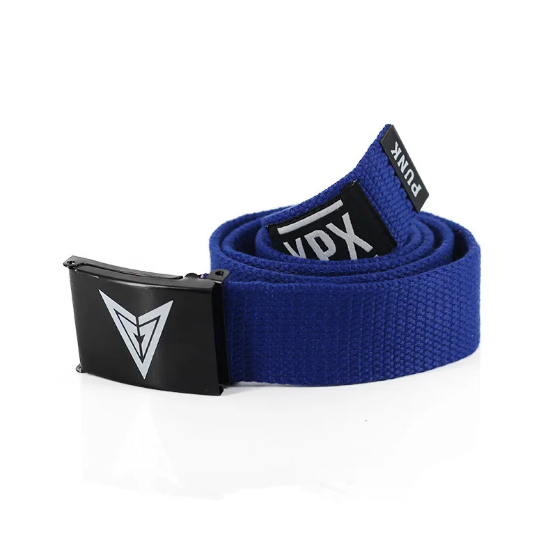 Graffiti Colorful Belt Canvas Ins Style Men\'s and Women\'s Simple Student Casual Pants Belt Youth Belt Korean Version Youth Stree