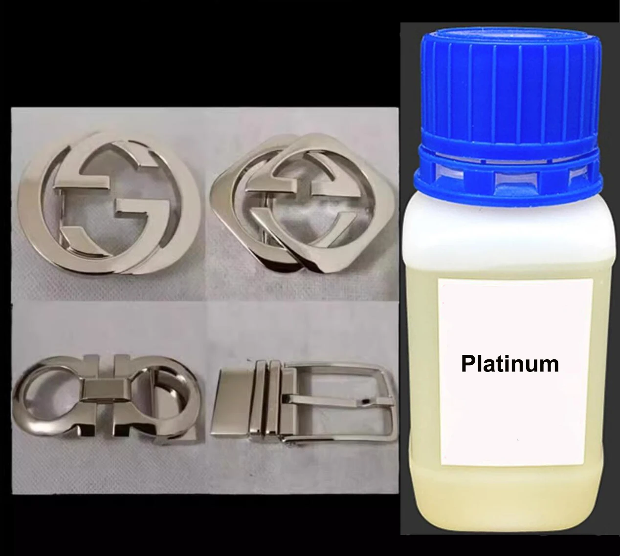 Gold Plating Solution Kit Platinum Silver Rose Gold Plating Liquid Jewelry Electroplating Processing Tools