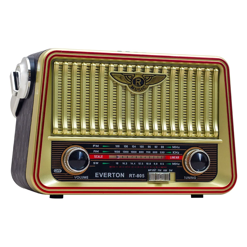 EVERTON RT-805BT USB/SD/FM/BLUETOOTH Mendukung RADIO Nostalgia