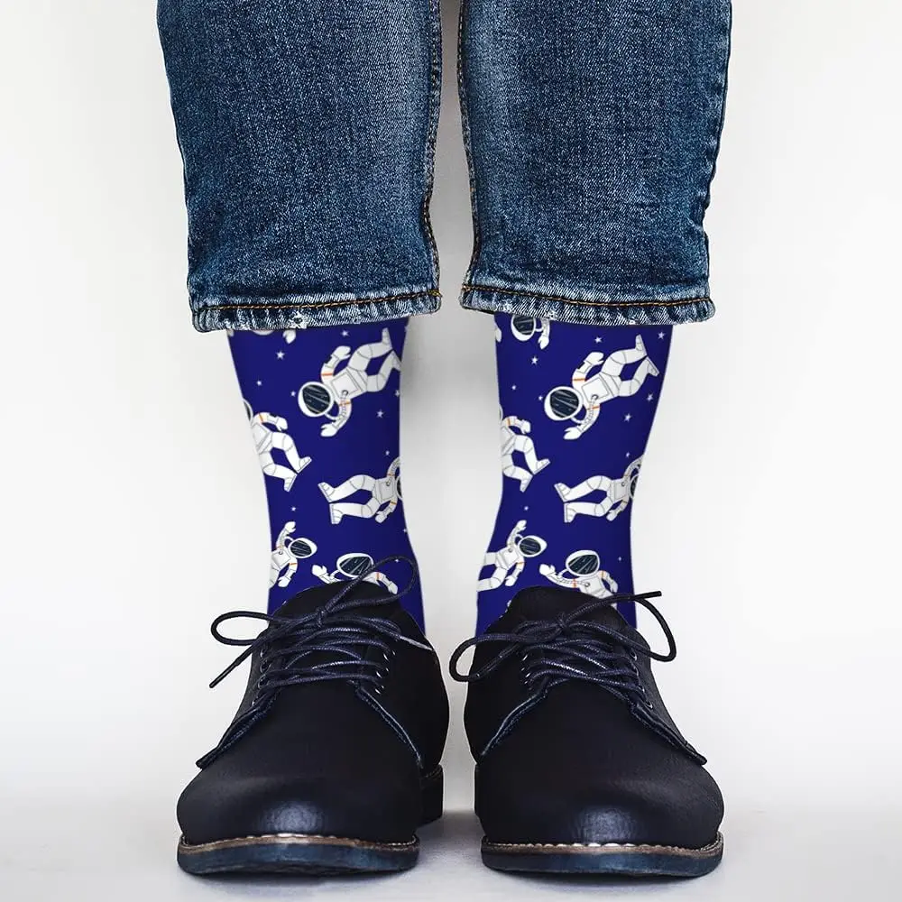 جوارب مضحكة للكرة الطائرة، كرات بولو مائية، جوارب دائرية غير رسمية مبتكرة، تصميم بألوان متباينة للنساء والرجال هدية