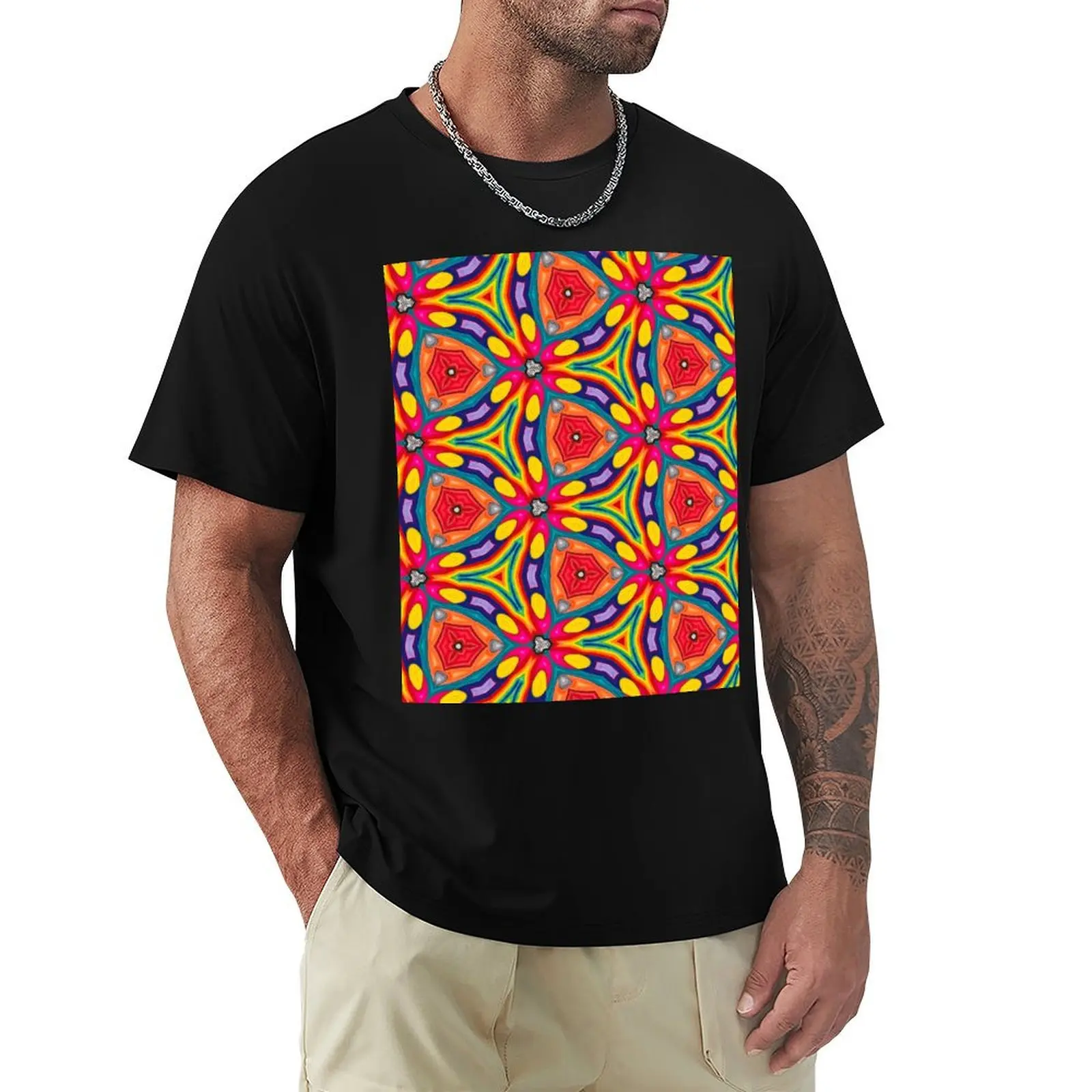 Rainbow Road x Flower Power T-Shirt Dry Fit Running Short Sleeve Top