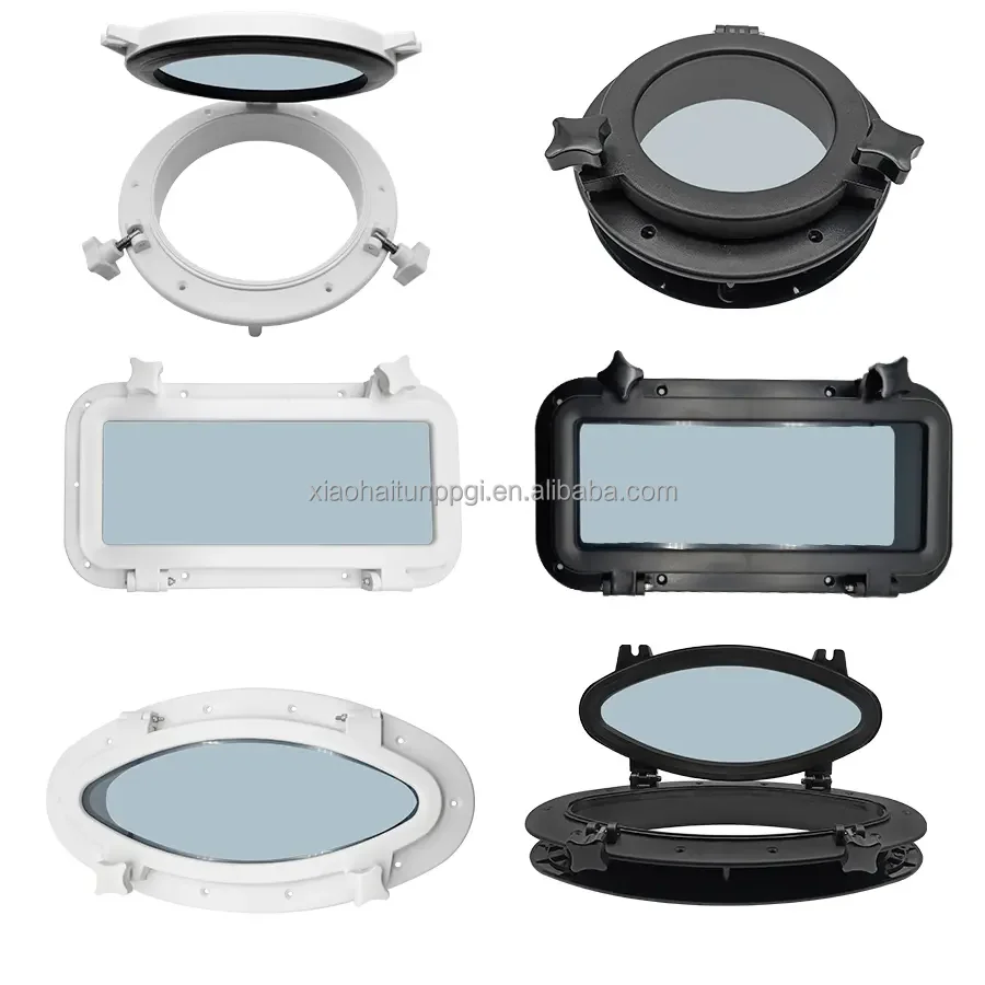 

New Design Hot Selling Marine Yacht Accessories Boat Plastic Opening Portholes Window