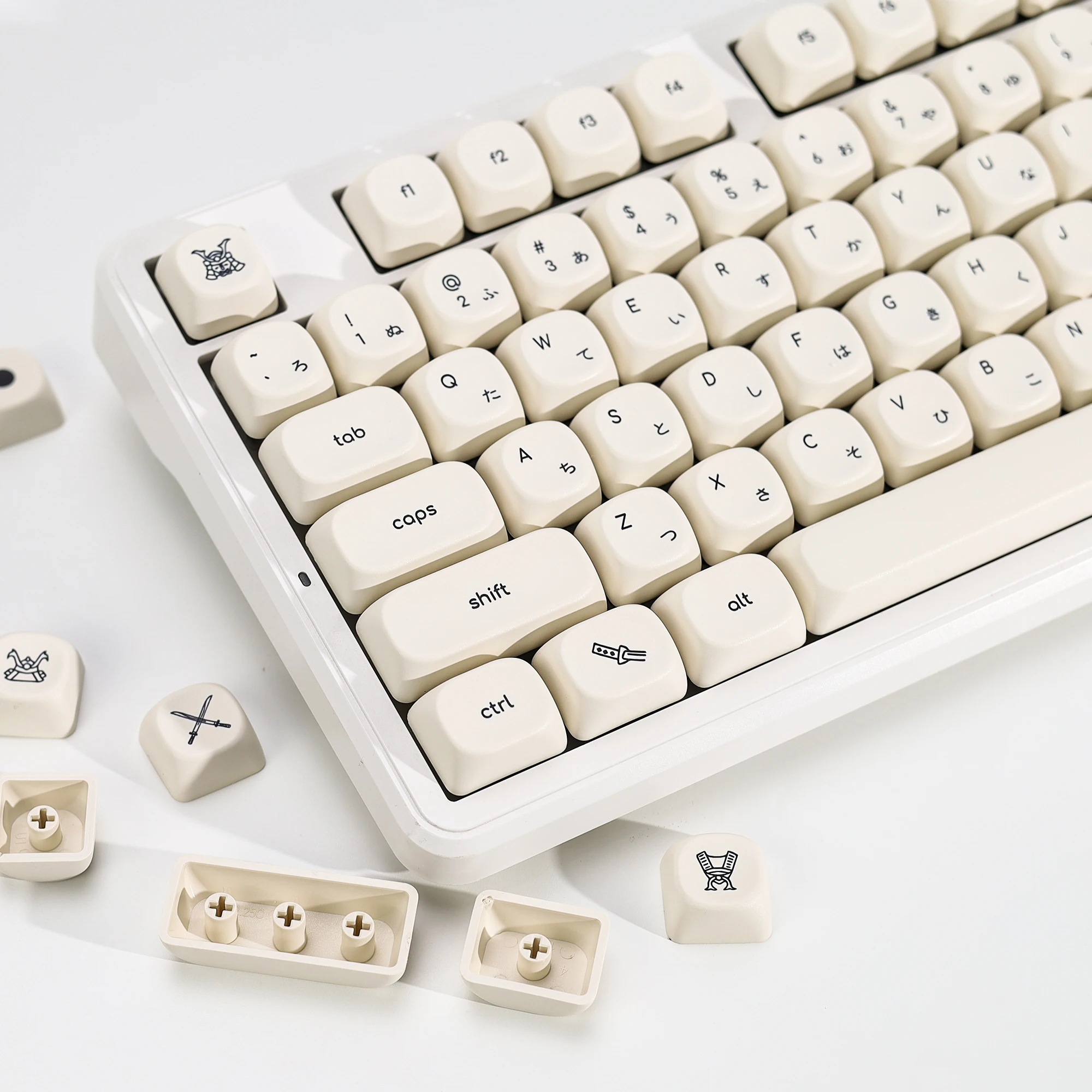 

KBDiy GMK Honor Keycaps Retro Simple Style KOA MOA Profile PBT ISO Keycap Korean For 60 Gaming Mechanical Keyboard Key Caps Set