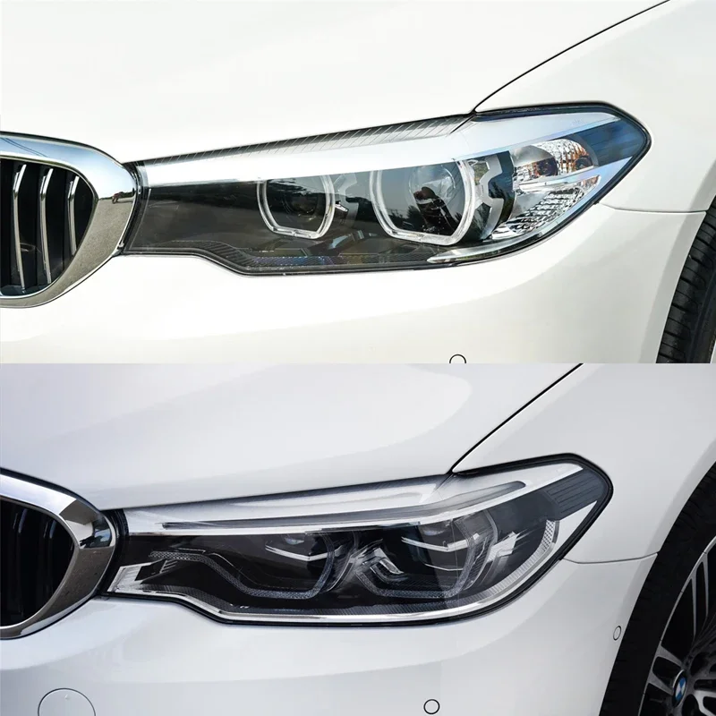

Car Front Headlight Glass Shell For BMW 5 Series G30 G38 2018 2019 2020 Plexiglass Headlamp Lens Cover Clear Headlamp Shell